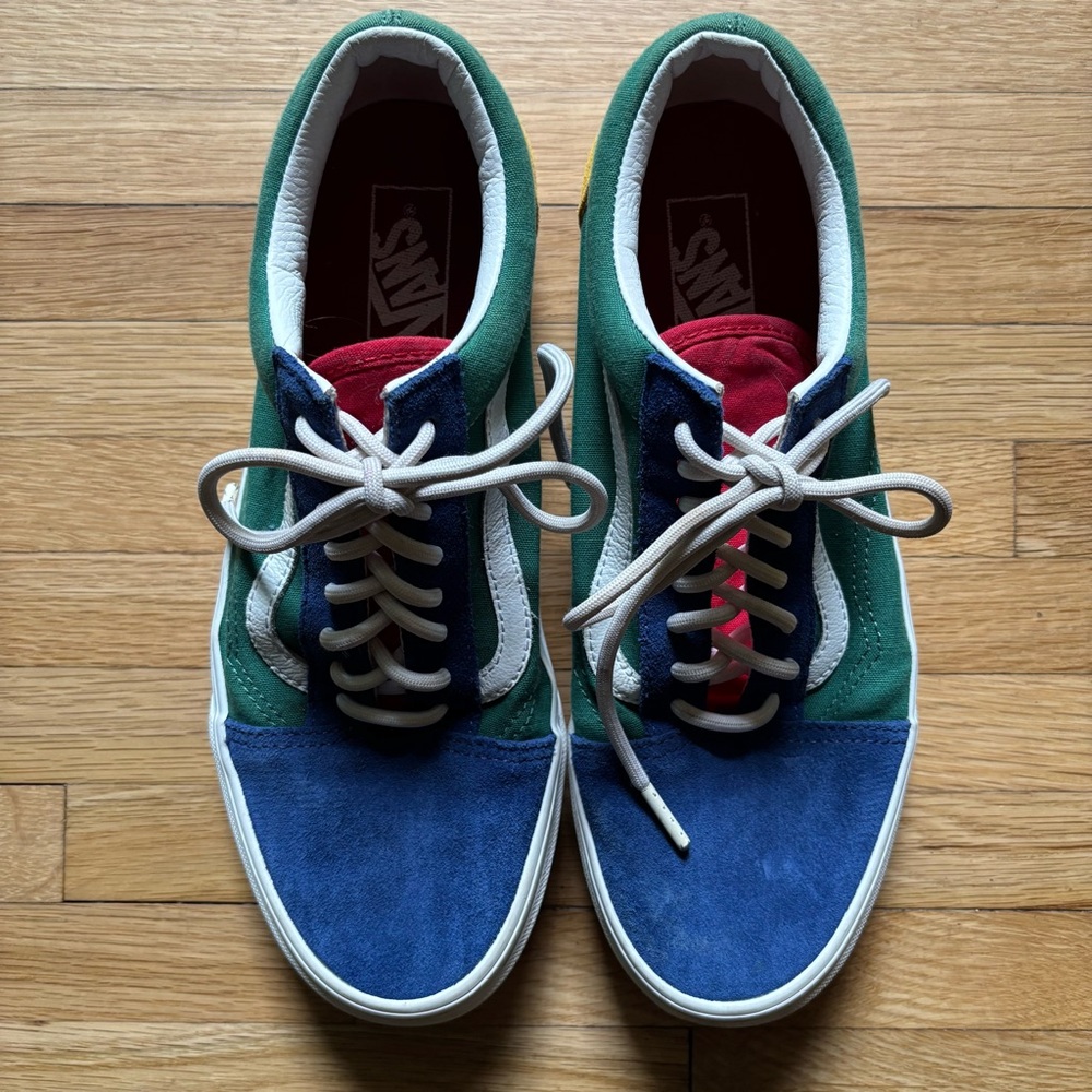 VANS Old Skool Yacht Club Men’s Size 9.5 Skater Sneakers Shoes Bold Streetwear